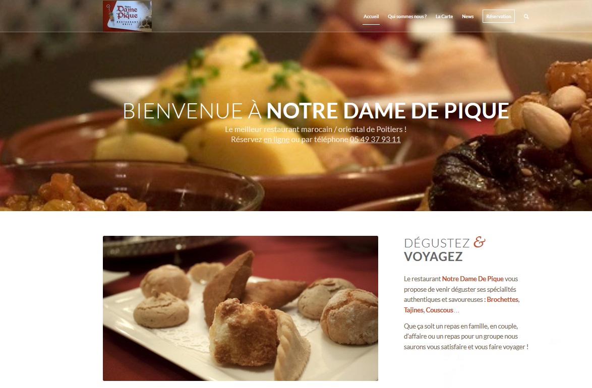 Un nouveau site web pour Notre Dame de Pique !
